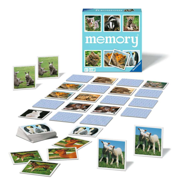 Tierkinder memory