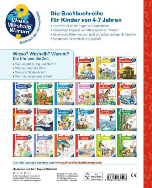 Wieso? Weshalb? Warum? - Die Uhr und die Zeit