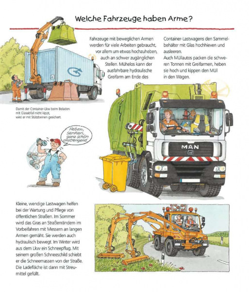 Wieso? Weshalb? Warum? - Alles über Laster, Bagger und Traktoren