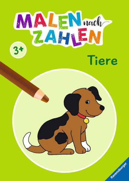 Malen nach Zahlen Tiere