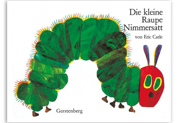 Raupe Nimmersatt Papierausgabe