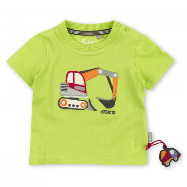 Grünes Baby T-Shirt für Jungen, Babykollektion Truck Stop Frühjahr/Sommer 2022