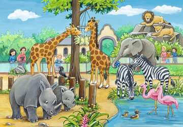 Puzzle Willkommen im Zoo (2 x 24 Teile)