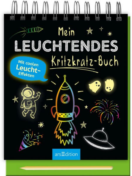 Mein leuchtendes Kritzkratz-Buch