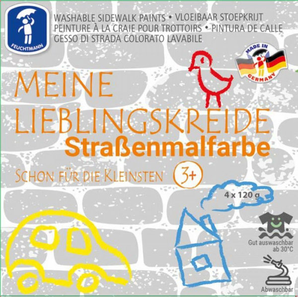 Meine Lieblingskreide - Straßenmalfarbe