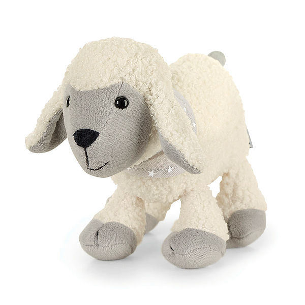 Spieltier Schaf Stanley klein, in Ecru und Grau