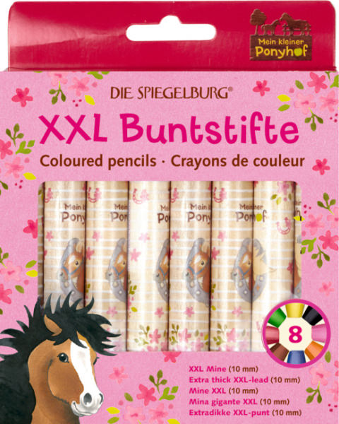 Mein kleiner Ponyhof - XXL Buntstifte