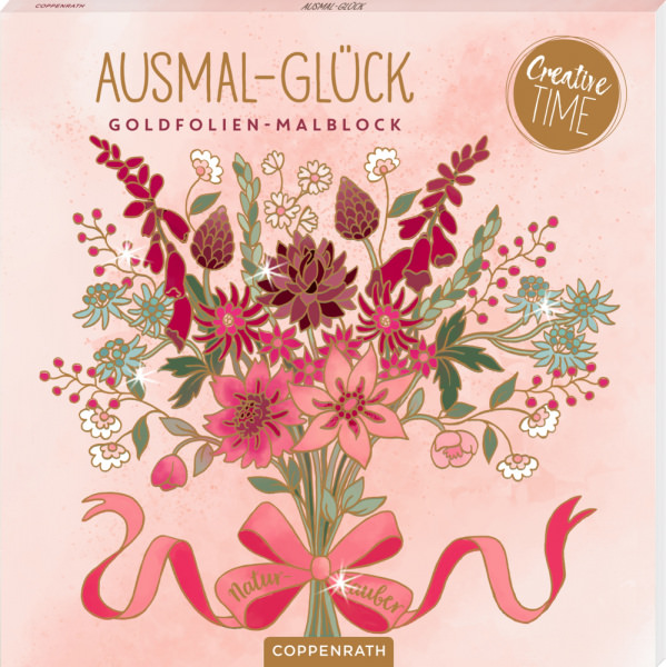 Ausmal-Glück Goldfolien-Malblock (Creative Time)