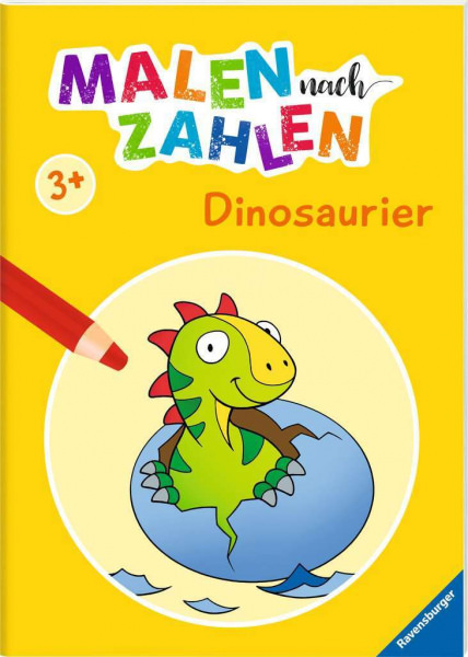 Malen nach Zahlen Dinosaurier