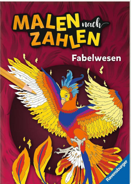 Malen nach Zahlen Fabelwesen