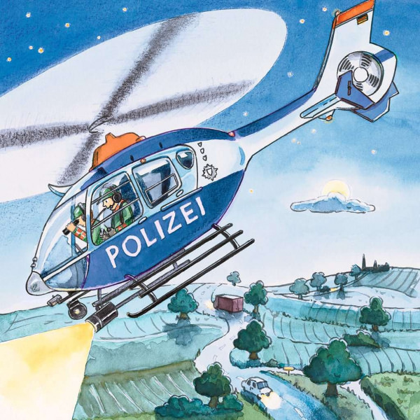 Puzzle Polizeieinsatz (3 x 49 Teile)