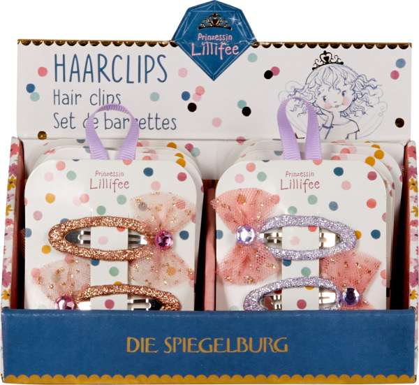 Prinzessin Lillifee - Haarclips (Glitter&Gold)