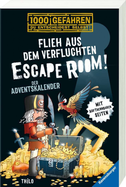 1000 Gefahren - Flieh aus dem verfluchten Escape Room! - Adventskalender