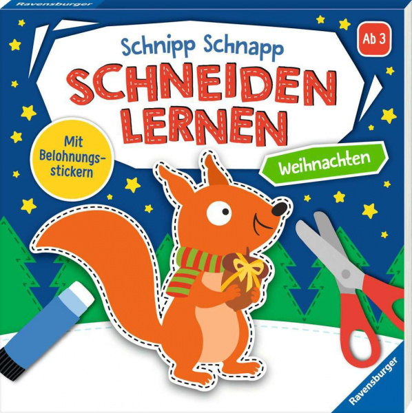 Schnipp Schnapp Schneiden lernen - Weihnachten