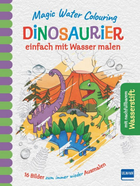 Magic Water Colouring - Dinosaurier einfach mit Wasser malen