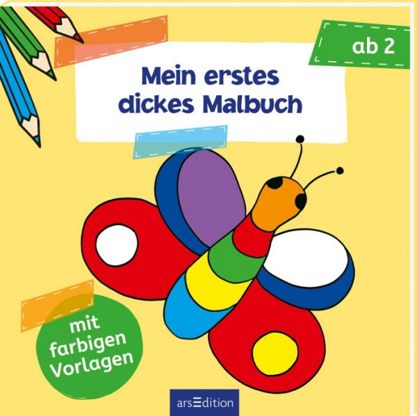 Mein erstes dickes Malbuch