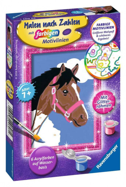Malen nach Zahlen - Pferd