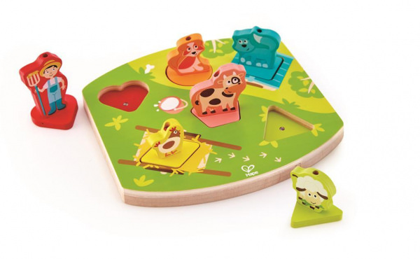 Bauernhof-Geräusche-Puzzle