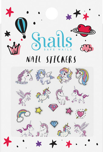 Nagelsticker Einhorn