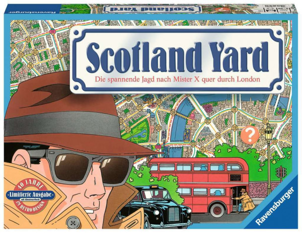 Scotland Yard 40 Jahre Jubiläumsedition