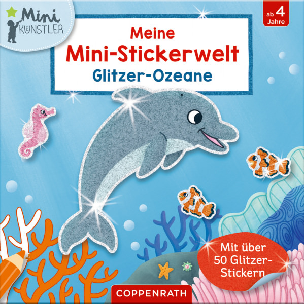 Meine Mini-Stickerwelt: Glitzer-Ozeane