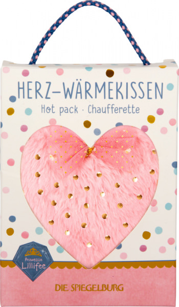 Prinzessin Lillifee - Wärmekissen (in Herzform)