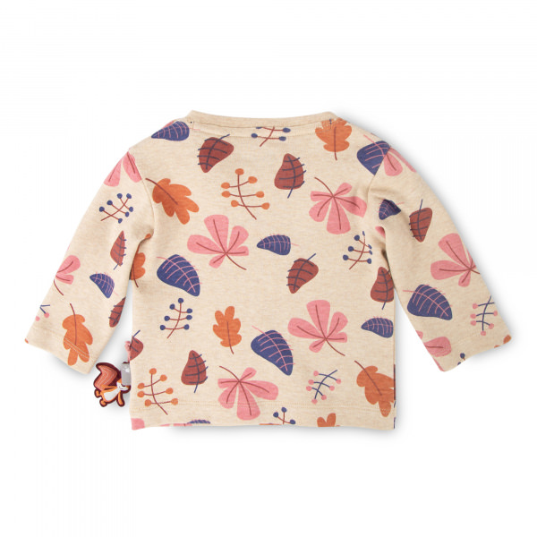 Baby Langarmshirt bunte Blätter, sigikid Babykollektion Autumn Forest Herbst/Winter 2023/24