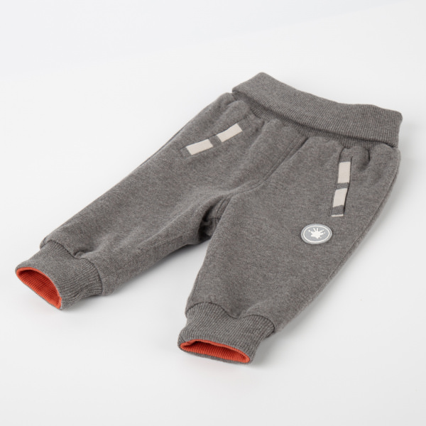 Baby Wendehose dunkelgrau/orange, sigikid Babykollektion Polar Expedition Herbst/Winter 2023/24