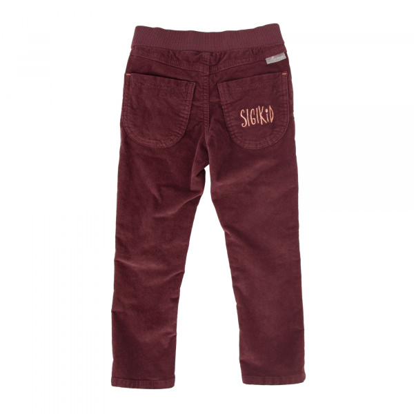 Kinder Cordhose 5-Pocket mit verstellbarem Bund, sigikid Kindermode Autumn Forest Herbst/Winter 2023/24