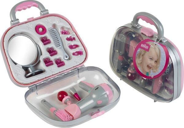 Braun Beauty Case mit Haartrockner und Zubehör