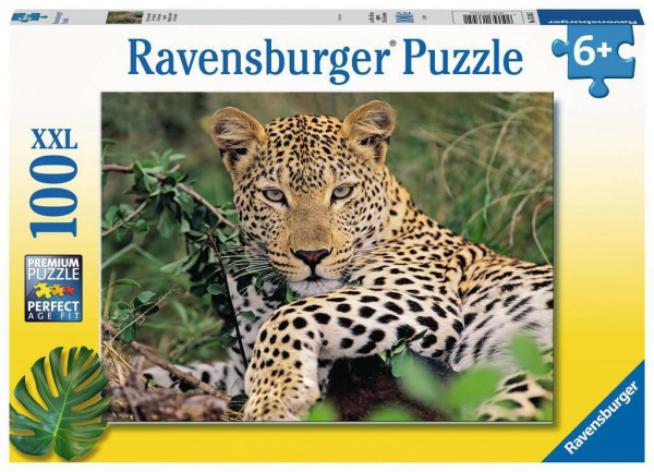 Puzzle Vio die Leopardin (100 Teile XXL)