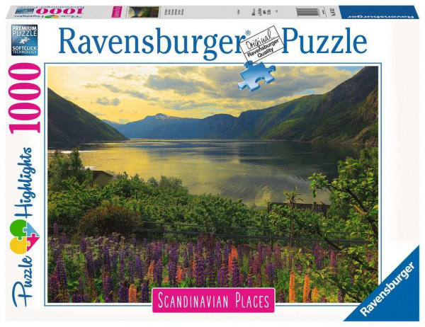 Puzzle Fjord in Norwegen (1000 Teile)