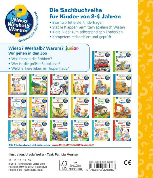 Wieso? Weshalb? Warum? Junior - Wir gehen in den Zoo