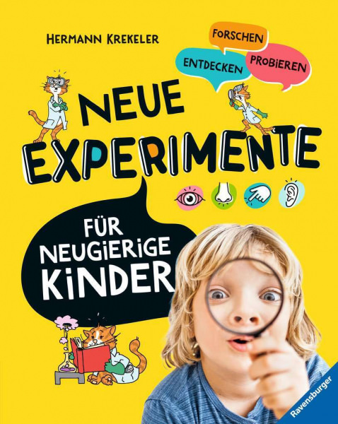 Neue Experimente für neugierige Kinder