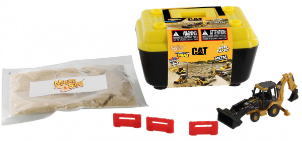 CAT Micro Play Set, Baustellenfahrzeuge
