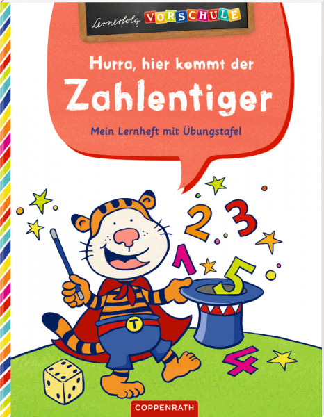 Lernerfolg Vorschule: Hurra, hier kommt der Zahlentiger!