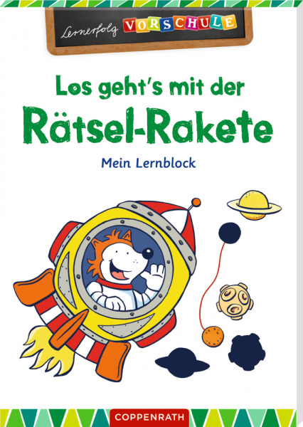 Lernerfolg Vorschule: Los gehts mit der Rätsel-Rakete (Lernblock)