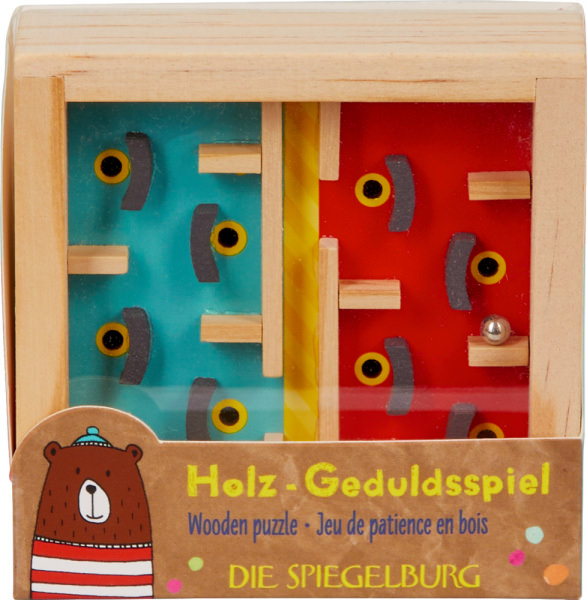 Bunte Geschenke - Holz-Geduldsspiel