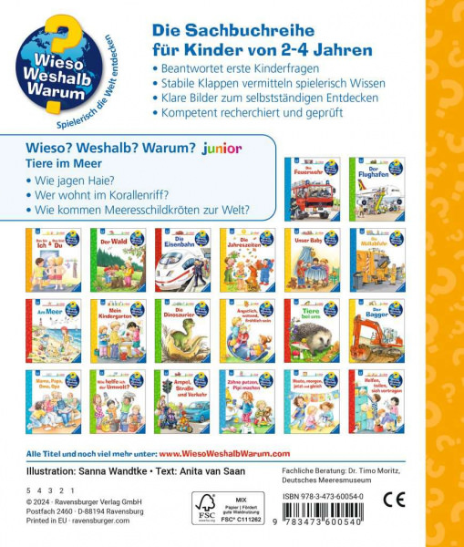 Wieso? Weshalb? Warum? junior - Tiere im Meer