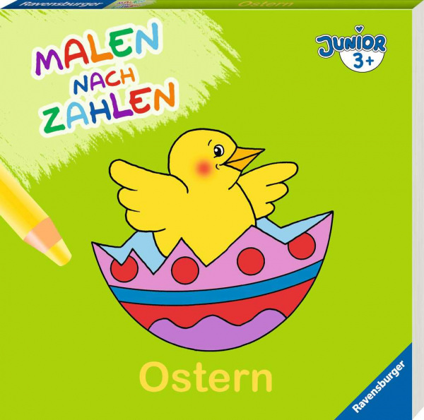 Malen nach Zahlen junior: Ostern