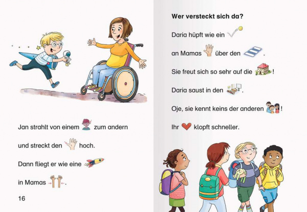 Leserabe - Vor-Lesestufe: Lustige Geschichten vom 1. Schultag