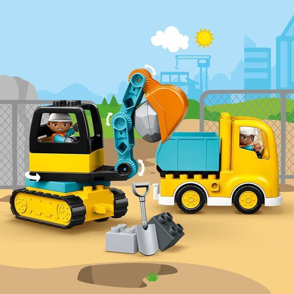 Duplo Bagger und Laster