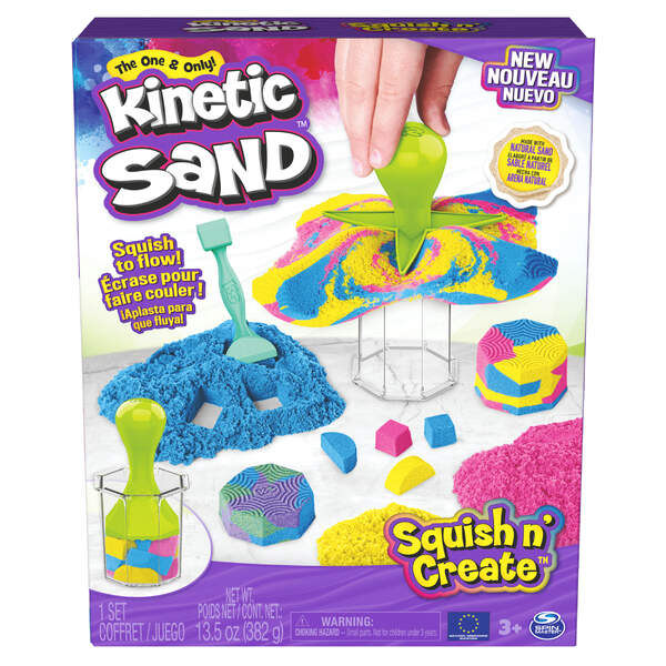 Kinetic Sand Squish N’ Create Set