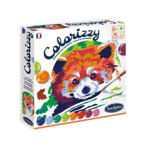 Colorizzy Roter Panda & Shiba