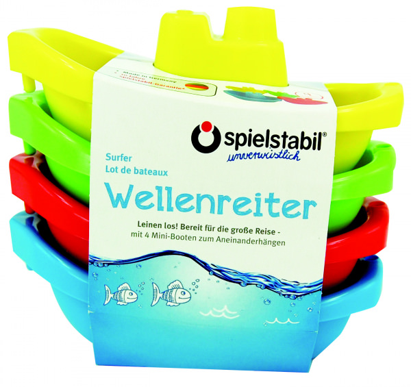 Wellenreiter 4-teilig