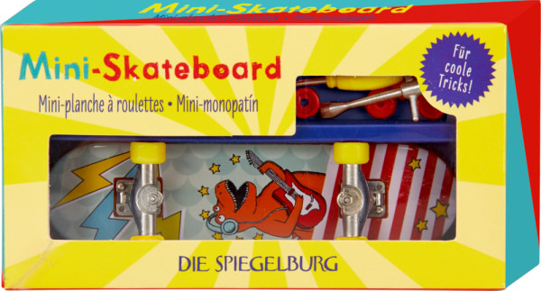 Bunte Geschenke - Mini-Skateboard