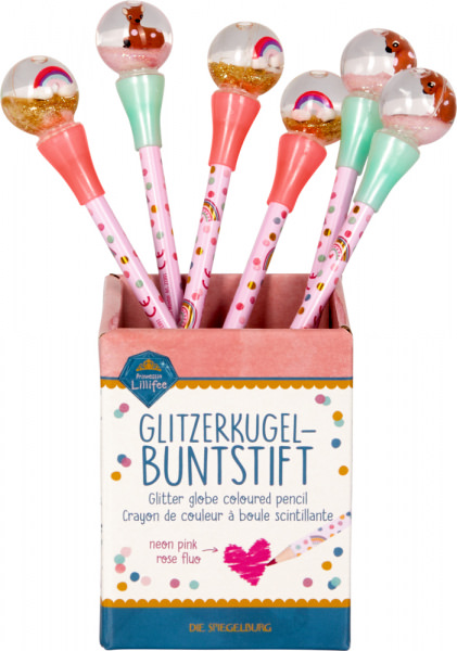 Prinzessin Lillifee - Glitzerkugel-Buntstift