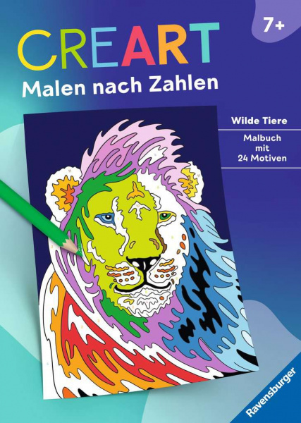 CreArt Malen nach Zahlen Wilde Tiere