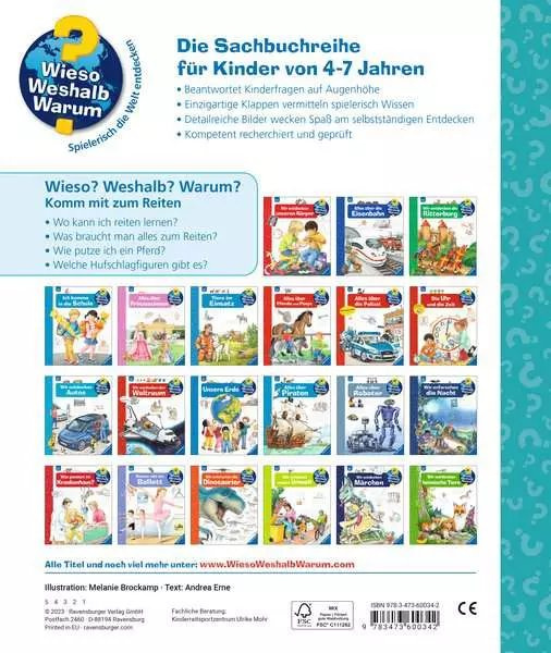 Wieso? Weshalb? Warum? Komm mit zum Reiten