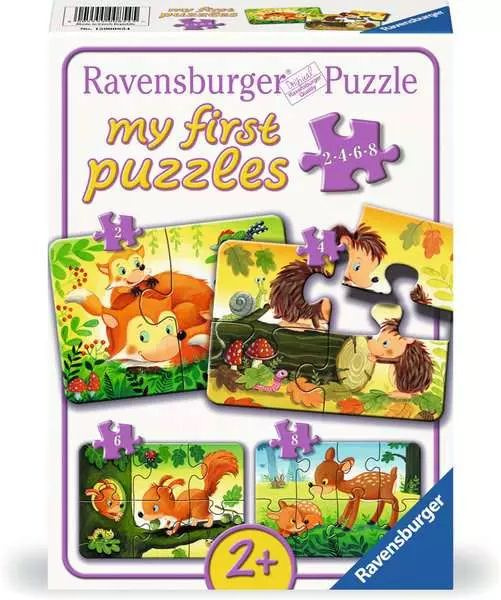 my first puzzles - Kleine Tierfamilien